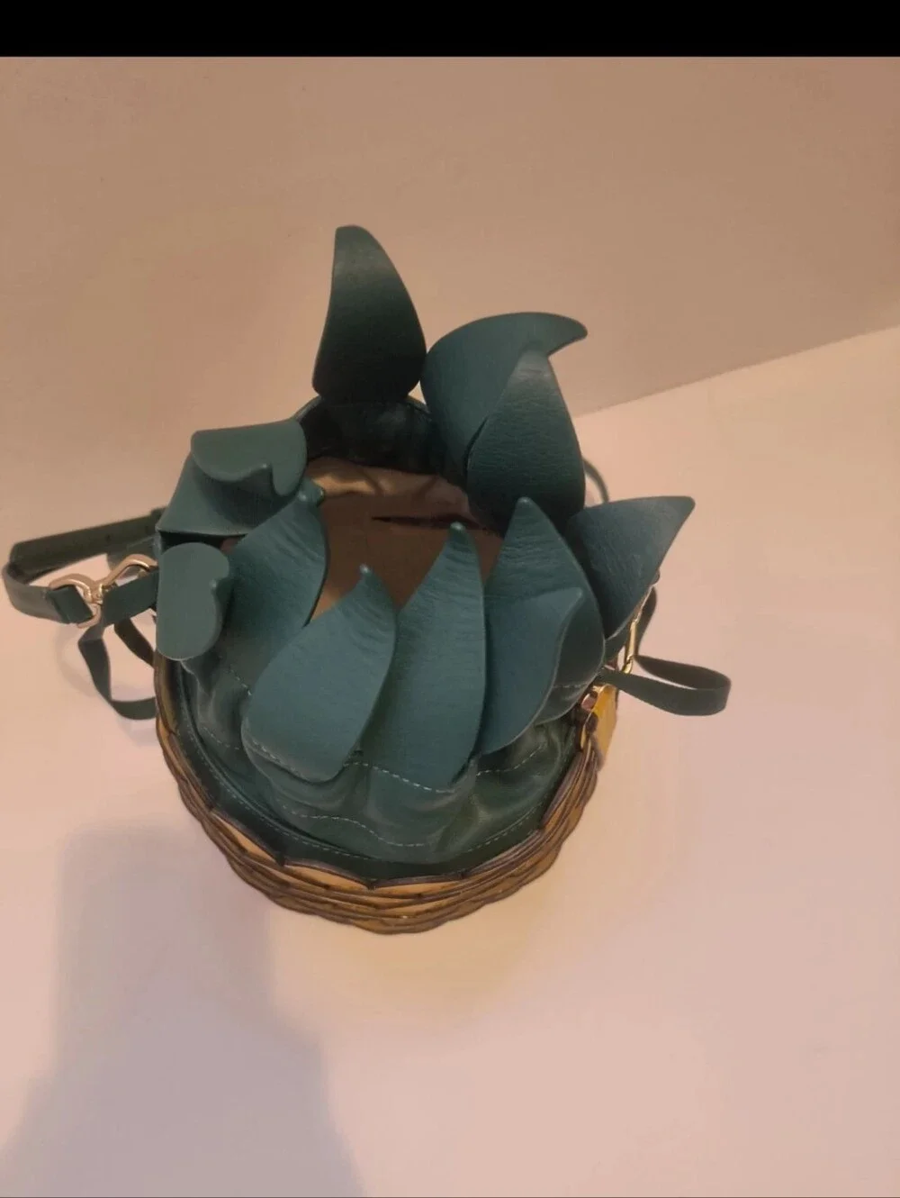Kate Spade New York Colada 3D Pineapple Novelty Bucket Bag Tropic Crossbody Bag